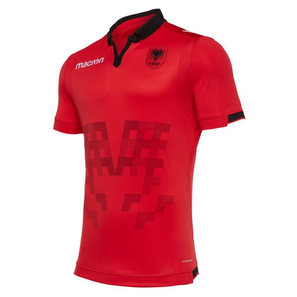 Camiseta Albania 1ª 2019 Rojo